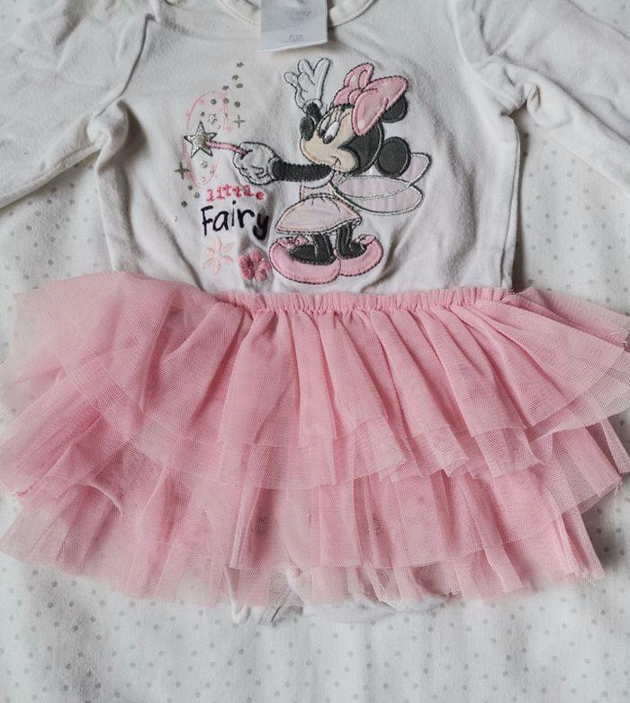 Robe bodie de disney taille 0/3 mois - photo numéro 1