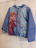 Veste coupe vent polaire reine des neiges