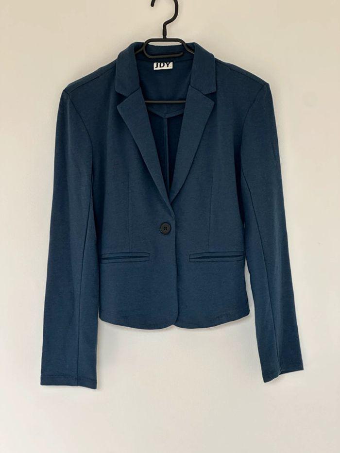 Veste de blazer bleue JDY (marque only) confortable taille S neuve - photo numéro 1