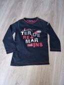 Très beau t-shirt Terre de Marins 3 ans🐋