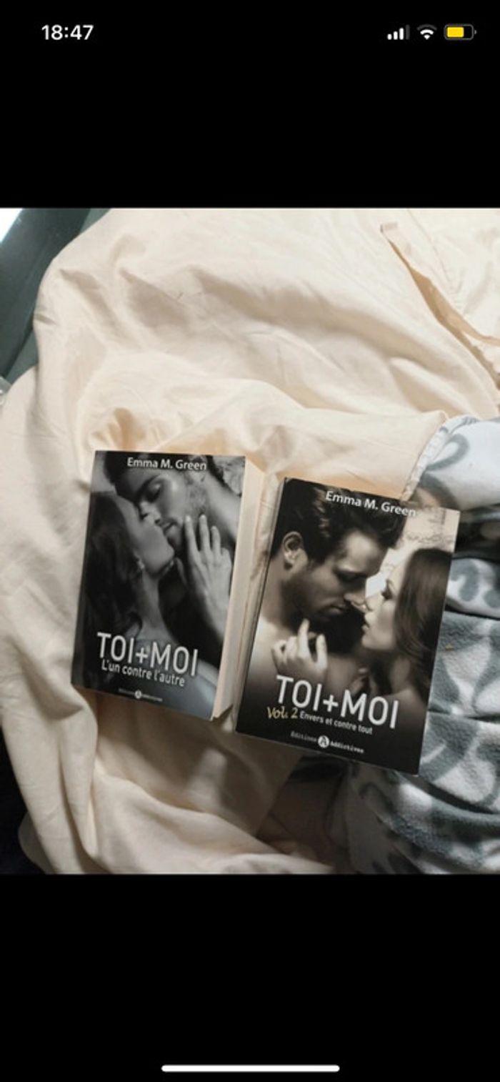 Lot de 2 livres Toi+Moi - photo numéro 1