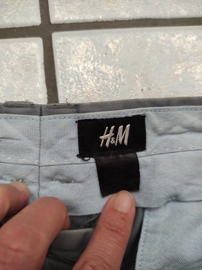 Pantalon chino homme gris H&M 38 - photo numéro 5