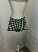 Short a  carreau  taille  34