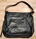 Sac à main Karl Lagerfeld Hobo K/Odina, en 100% cuir d'agneau noir, neuf