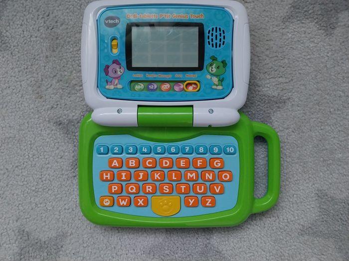 Ordinateur enfant VTECH Ordi-tablette P'tit Genius Touch vert - photo numéro 3