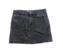 jupe en jean noir mango femme 34