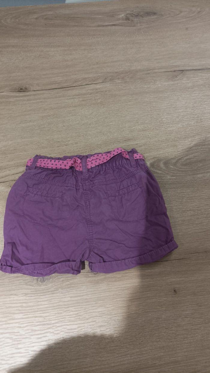 Short violet Obaibi 18 mois - photo numéro 2