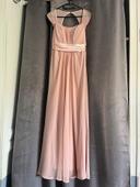 Robe de cetemonie rose taille 38