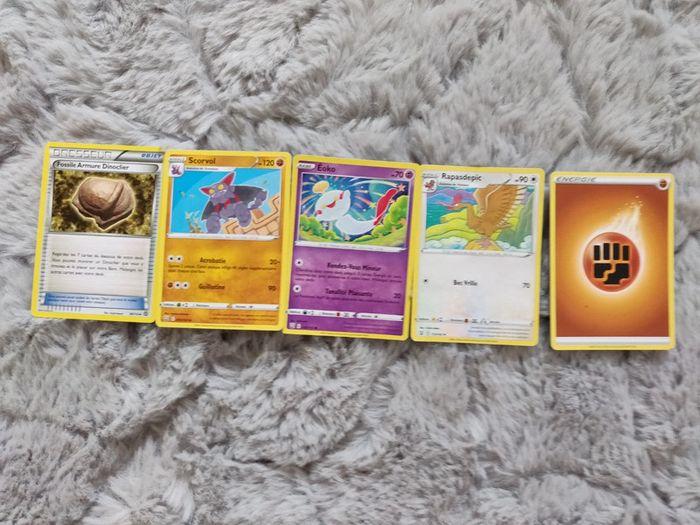 Lot 5 cartes Pokémon - photo numéro 1