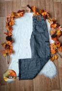 Jean  large  gris  noir