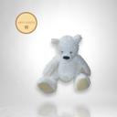 Peluche Ours blanc Russ Pebbles A784