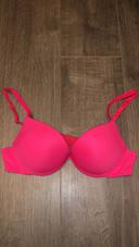 Soutien gorge rembourré push up rose