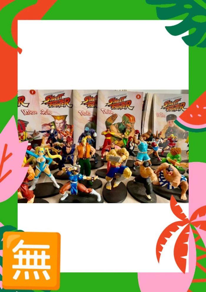 Lot de 31 figurines Street Fighters Altaya + fascicules Altaya en excellent état - photo numéro 8