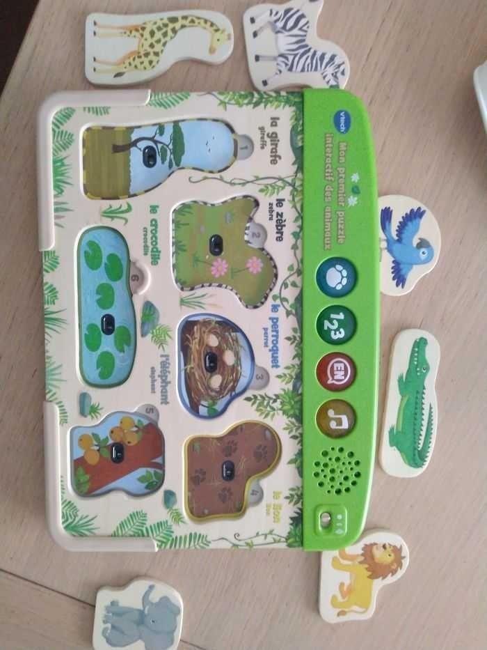 Puzzle interactif vtech - photo numéro 2