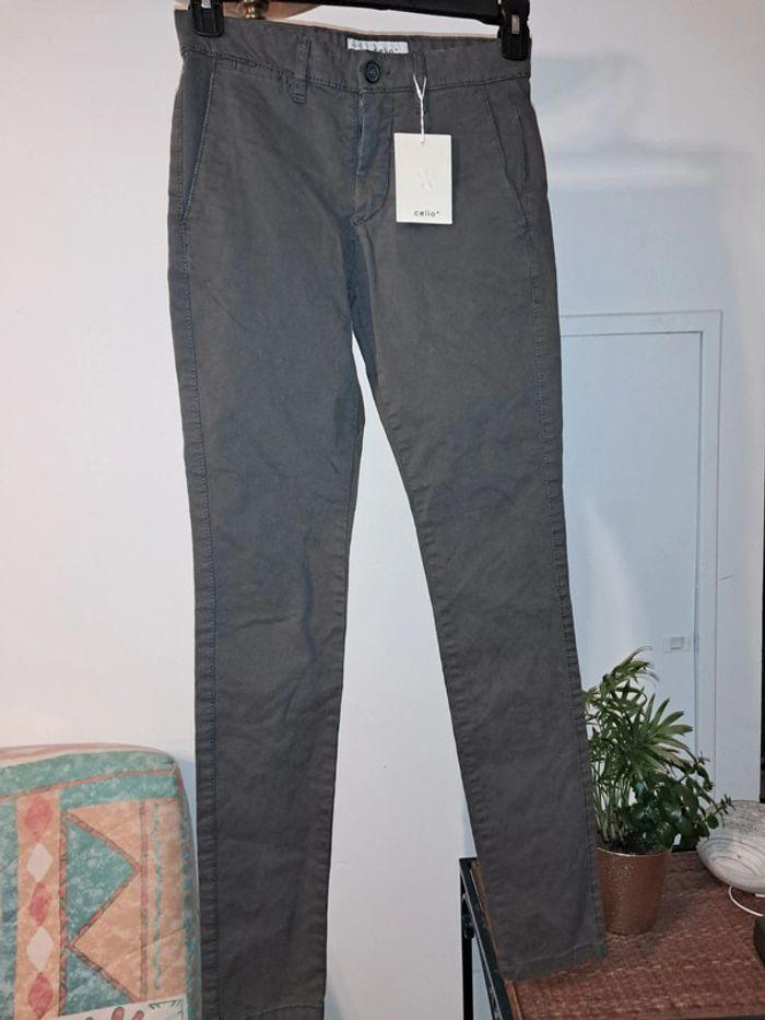 Pantalon skinny fit anthracite 36 - photo numéro 1