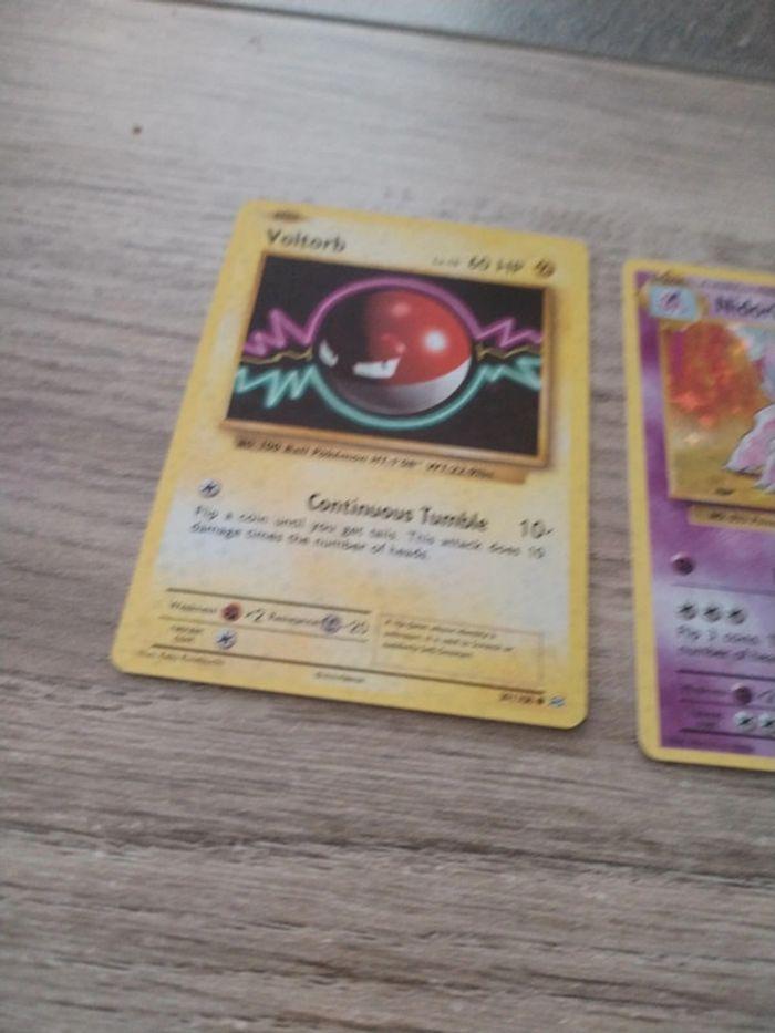 3 carte Pokémon rare - photo numéro 2