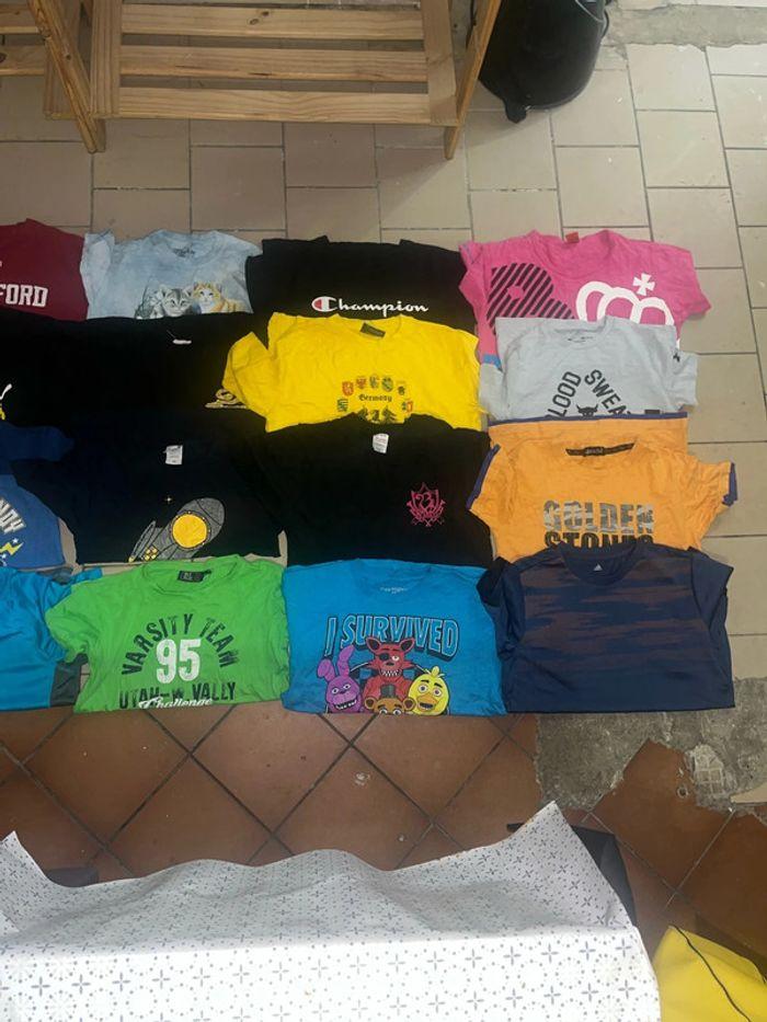 Lot A - 20 Tshirts 10/12 ans - photo numéro 3