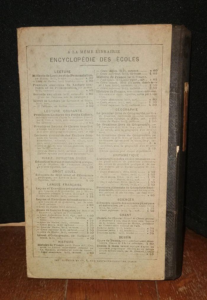 Ancien livre travaux manuels et économie domestique - photo numéro 2