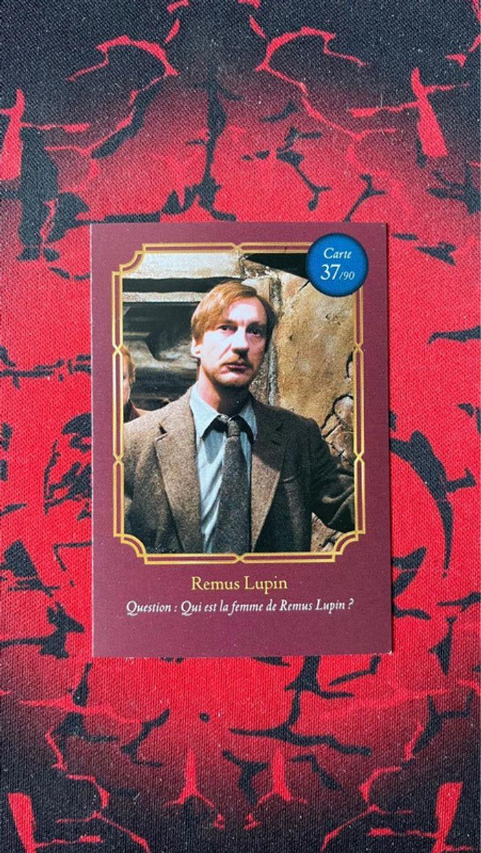 Carte Harry Potter Auchan - Remus Lupin