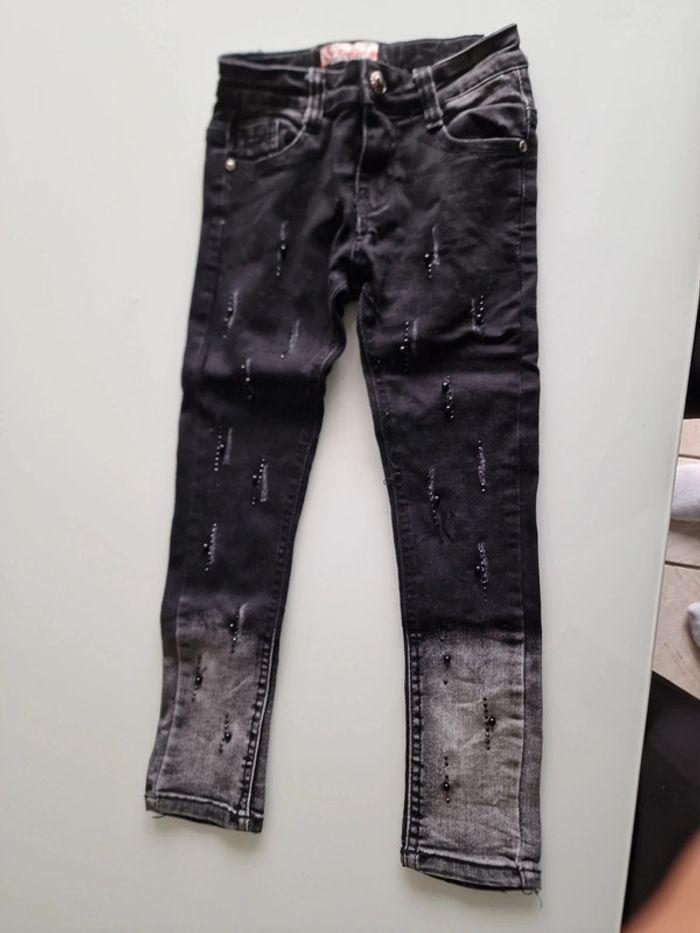 Jeans délavé 6 ans - photo numéro 1