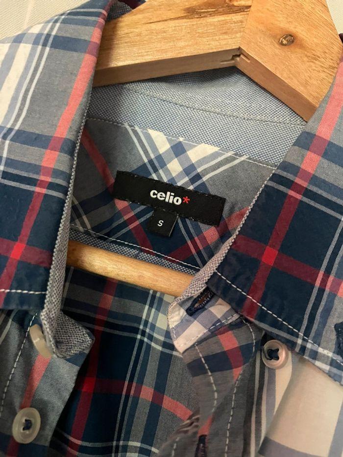 Chemise à carreaux celio - photo numéro 3