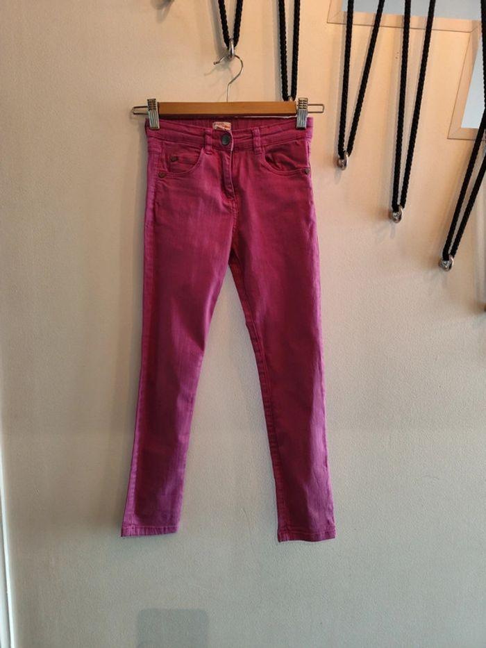 Jeans rose fushia - DPAM - 8 ans - photo numéro 2