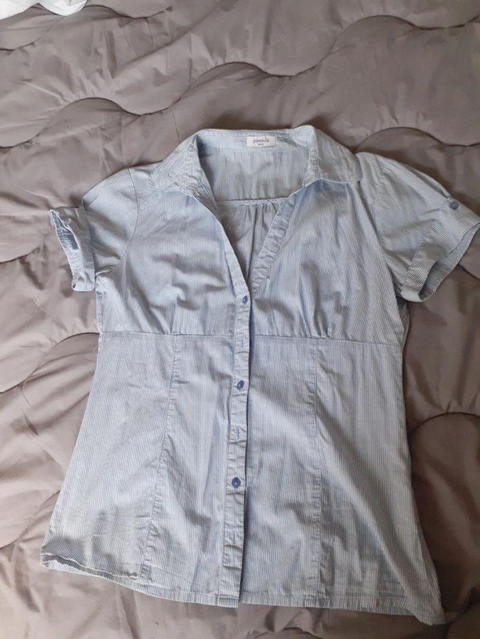 Chemise rayé bleu - photo numéro 6