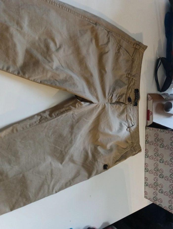 Pantalon Chino femme Maison Scotch taille 40 coupe ajustée - photo numéro 4