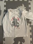 T shirt ML Lulu castagnette 12 mois