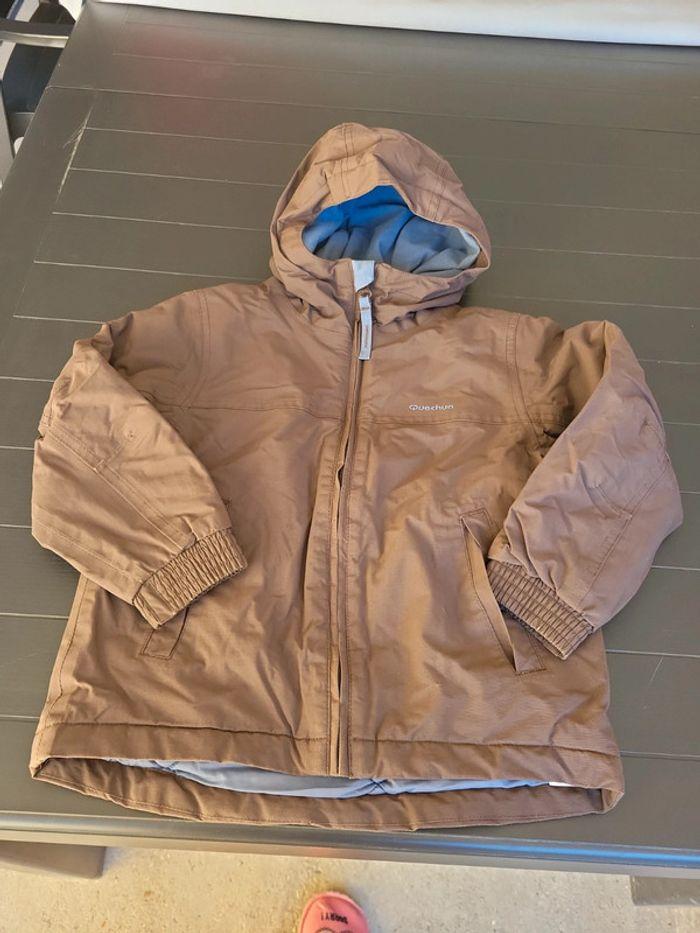 Blouson marron à capuche - photo numéro 1