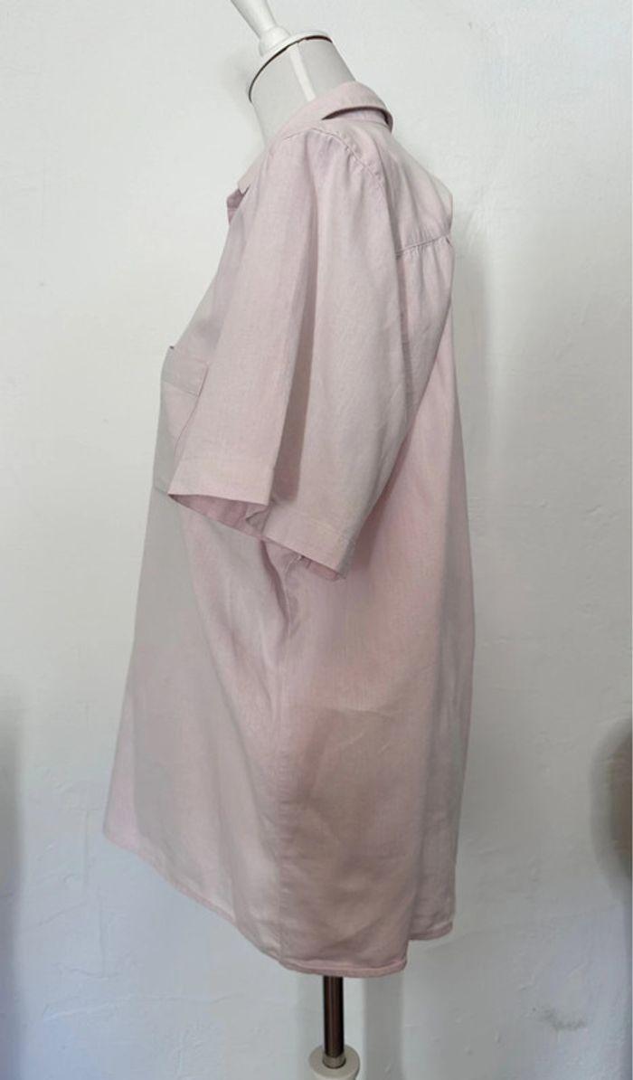 Chemise rose pale vintage Burberrys Taille 42 - photo numéro 5