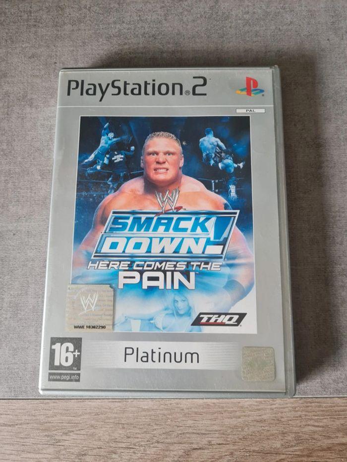 Jeu PS2 Smack Down - photo numéro 1