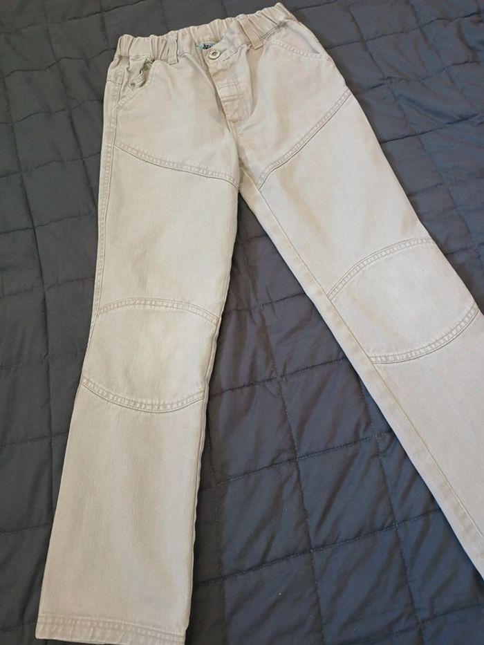 Beau pantalon garçon gris, taille 10 ans. - photo numéro 2