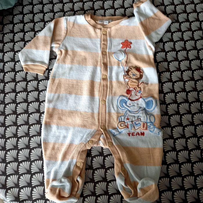 Lot de 3 pyjama garçon 6mois 68cm kitchoun - photo numéro 4