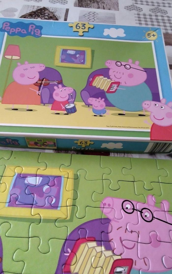 Puzzle Peppa Pig  63 pièces - photo numéro 1