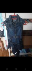 Robe en jean