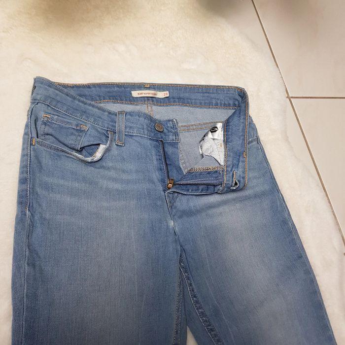 Jean Levi's 535 Super Skinny W29 L30 Bleu - photo numéro 4