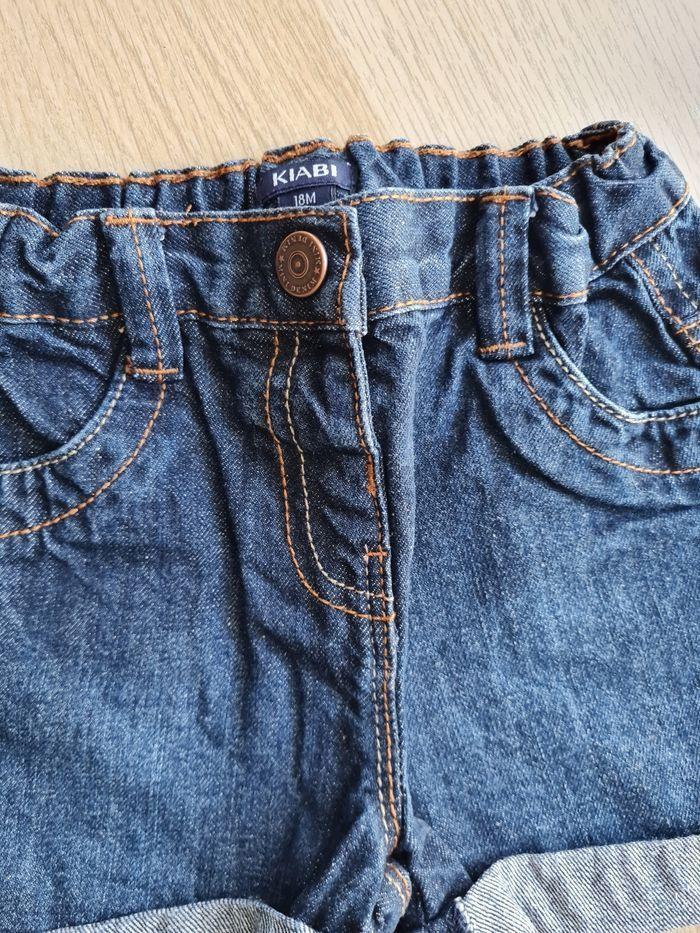 Short en jean 18 mois - photo numéro 2