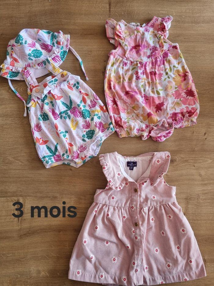 Lot bébé fille 3 mois - photo numéro 4