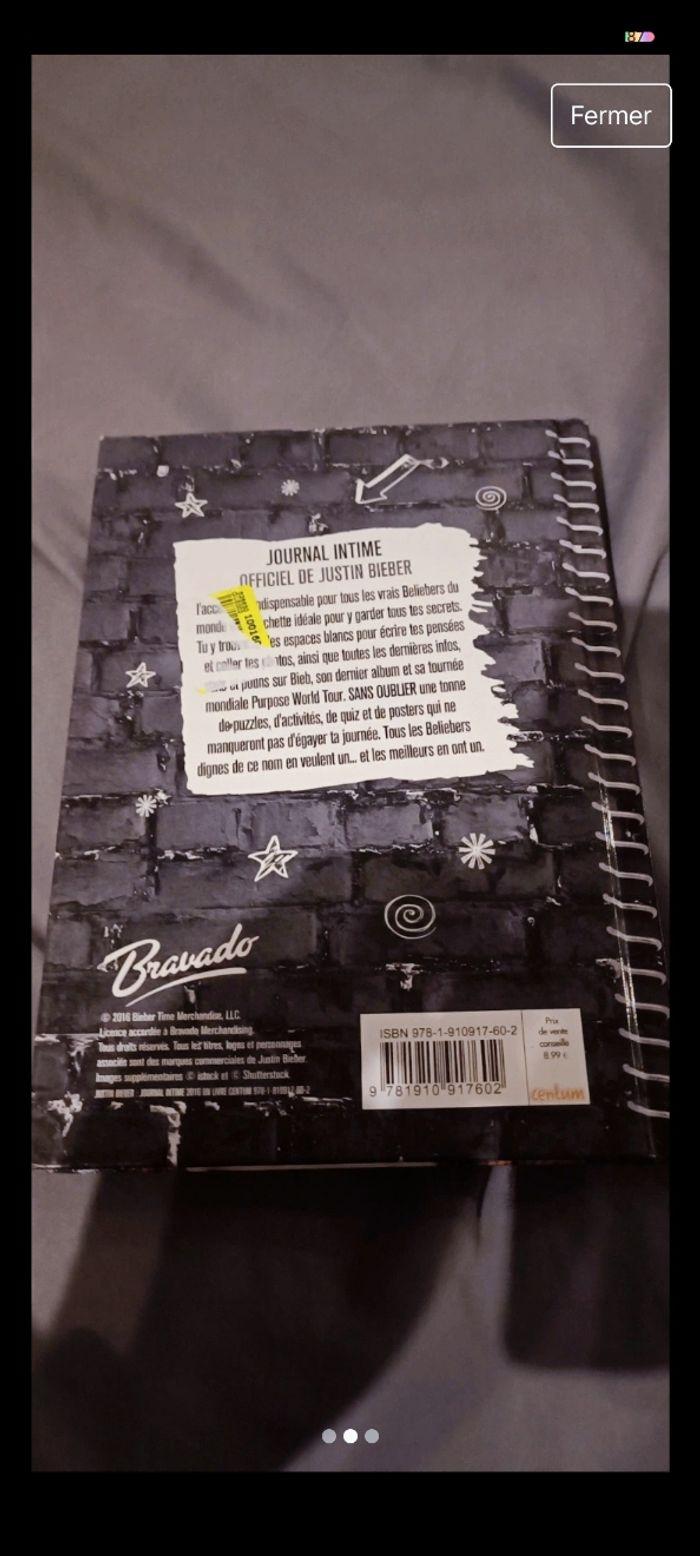 Journal intime officiel de Justin bieber - photo numéro 1