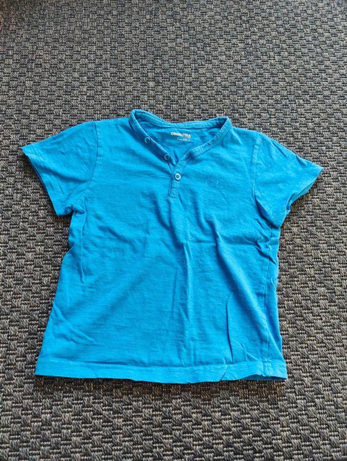 Tee shirt bleu - photo numéro 1