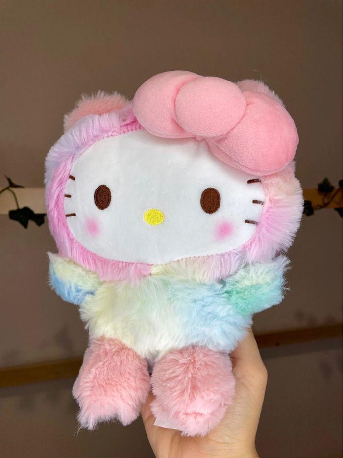 Peluche Hello Kitty coloré - photo numéro 5