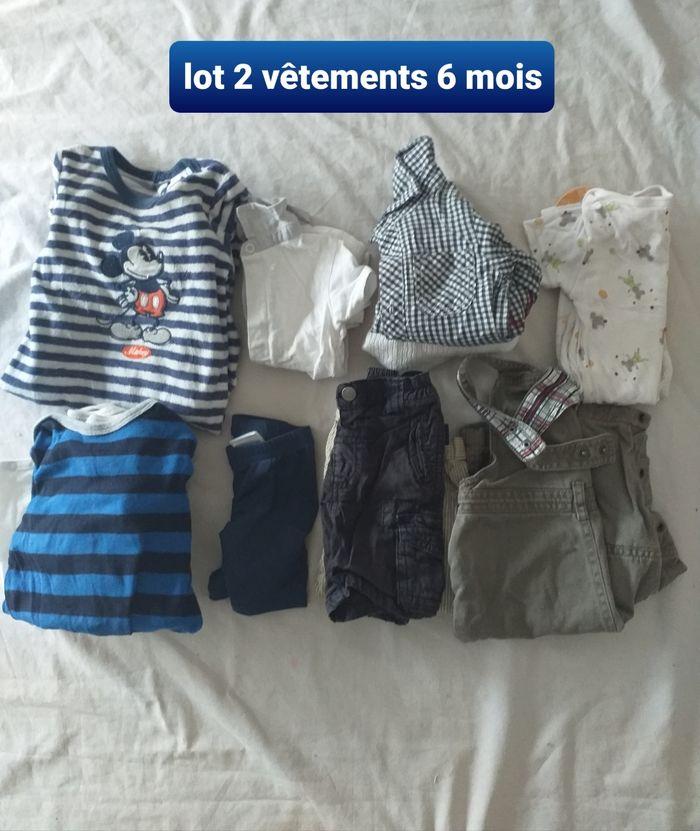 Lot de vêtements garçon 6 mois - photo numéro 1