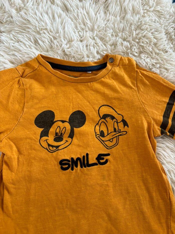 Joli teeshirt manches longues Disney taille 23 mois - photo numéro 2