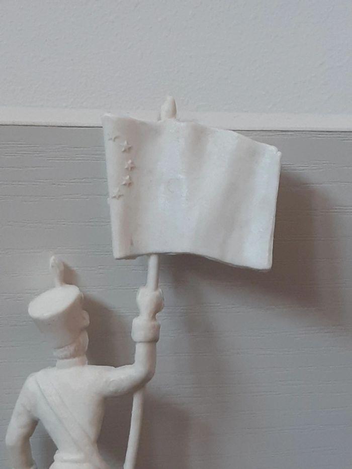 Figurine soldat plastique blanc La Roche aux fées - photo numéro 6