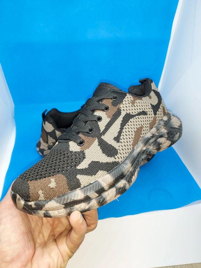 Baskets Femme Léger Camouflage Pour Extérieur Sport - photo numéro 14