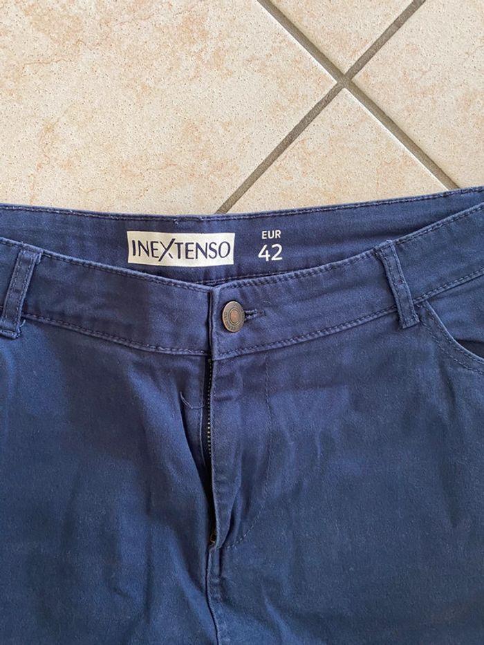 Pantalon bleu marine - photo numéro 3