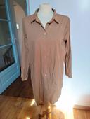 Chemise longue / tunique camel