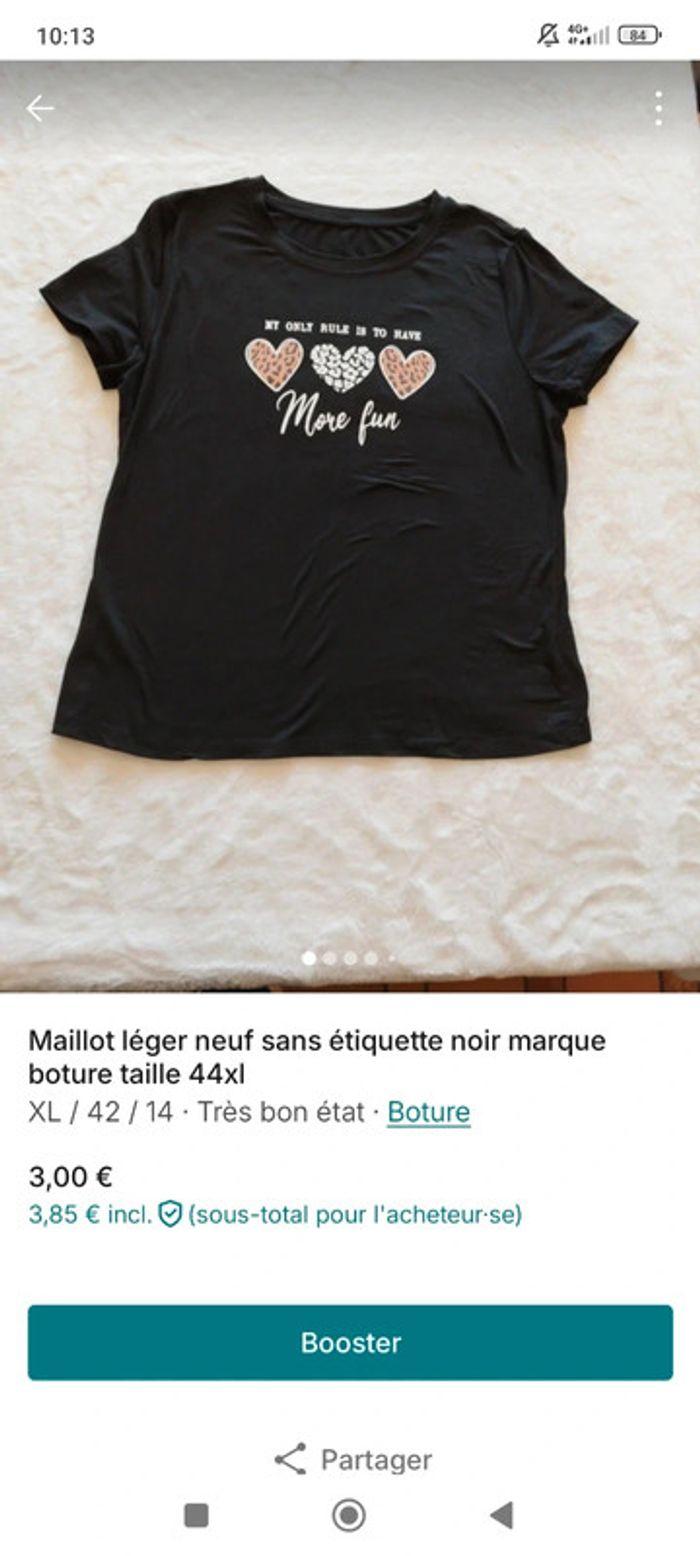 Lot de tee shirt femme désigne neuf taille xl marque shein - photo numéro 9