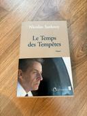 Livre “Le Temps des Tempêtes” de Nicolas Sarkozy - Neuf